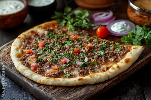 Wallpaper Mural Fresh Pepperoni Pizza in Display Case  Hot and Delicious Fast Food Close-Up Torontodigital.ca