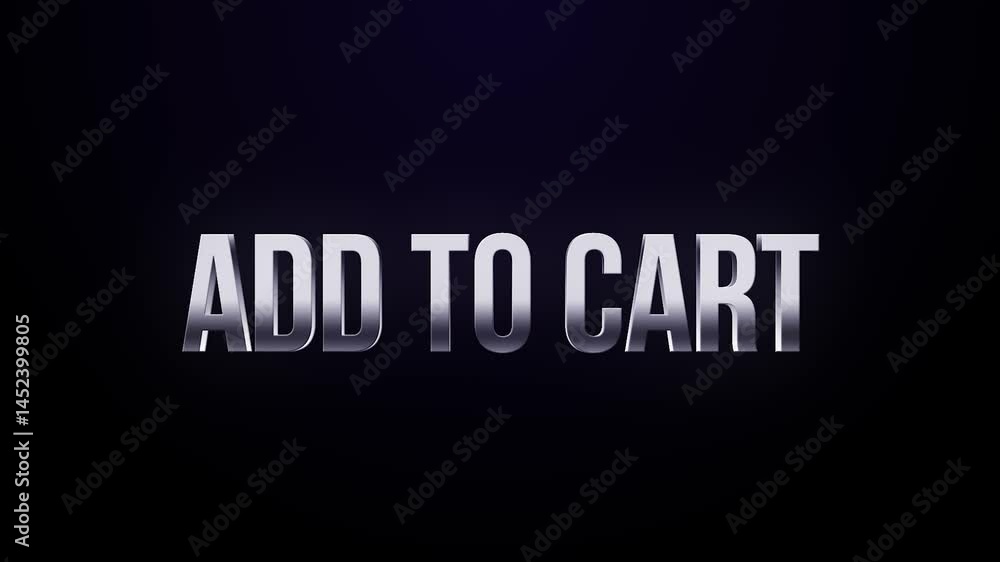 Add to Cart – Ecommerce CTA Text Animation for Online Shopping Promos Add to Cart – Ecommerce CTA Text Animation for Online Shopping Promos