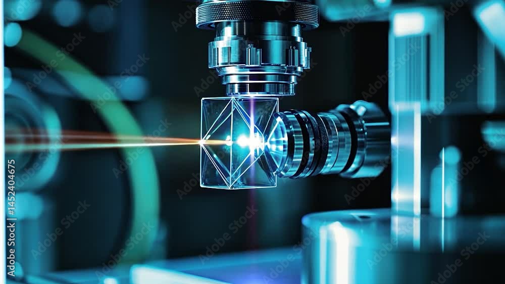 Precision Laser Focusing on Crystal Precision Laser Focusing on Crystal