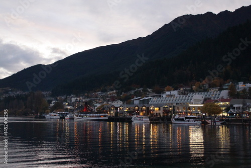 Scenic View of Queenstown, New Zealand