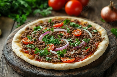 Wallpaper Mural Fresh Pepperoni Pizza in Display Case  Hot and Delicious Fast Food Close-Up Torontodigital.ca