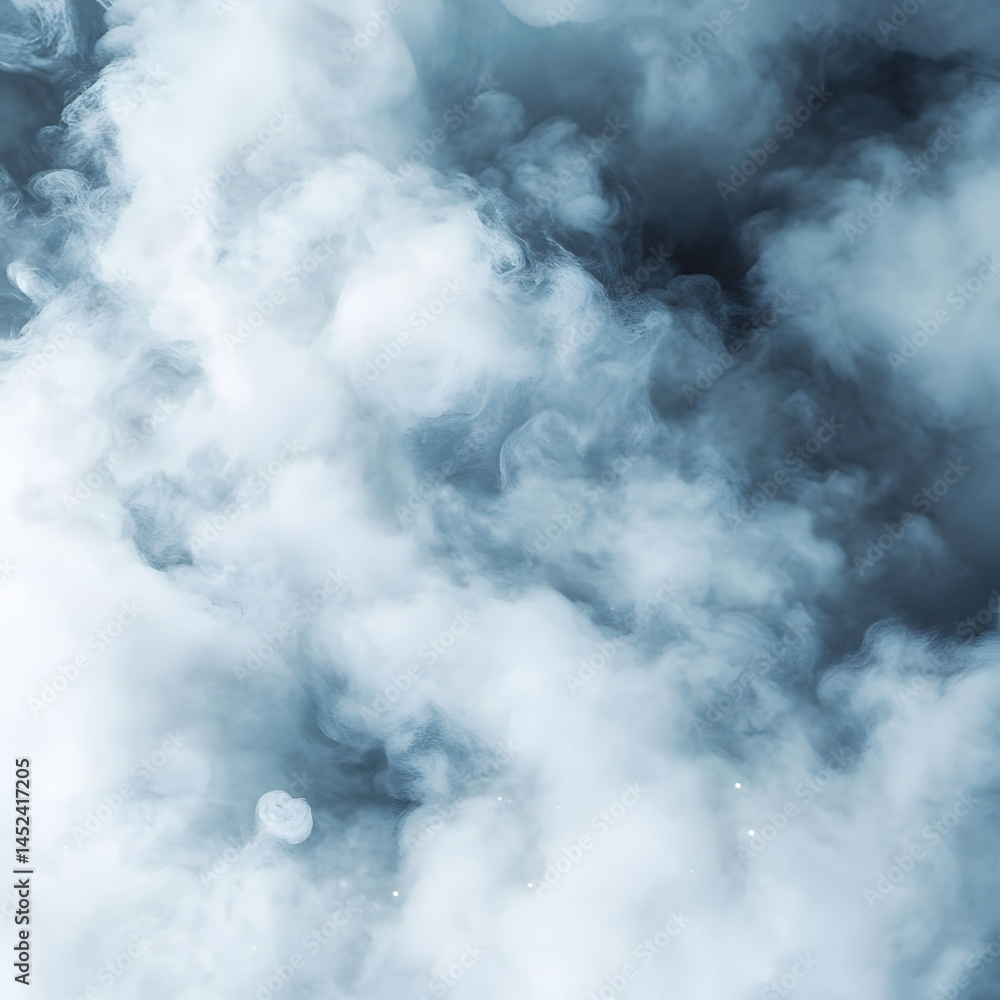 Abstract Blue Smoke Clouds Background Texture Abstract Blue Smoke Clouds Background Texture