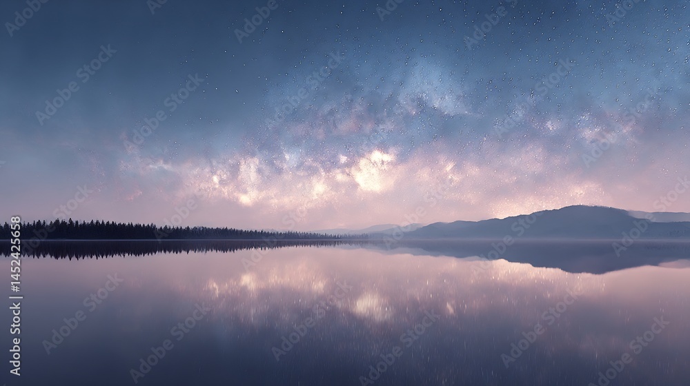 Fototapeta premium sunrise in the mountains