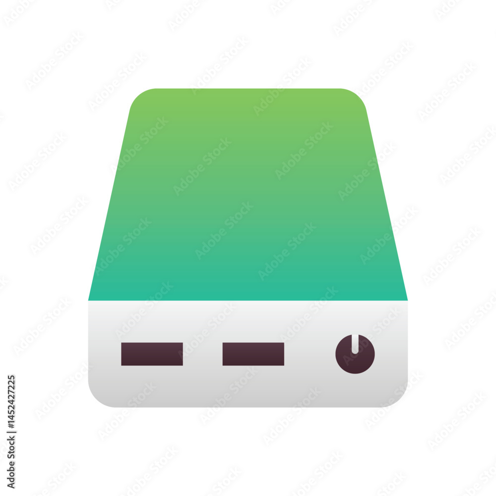Power Bank Vector icon Power Bank Vector icon