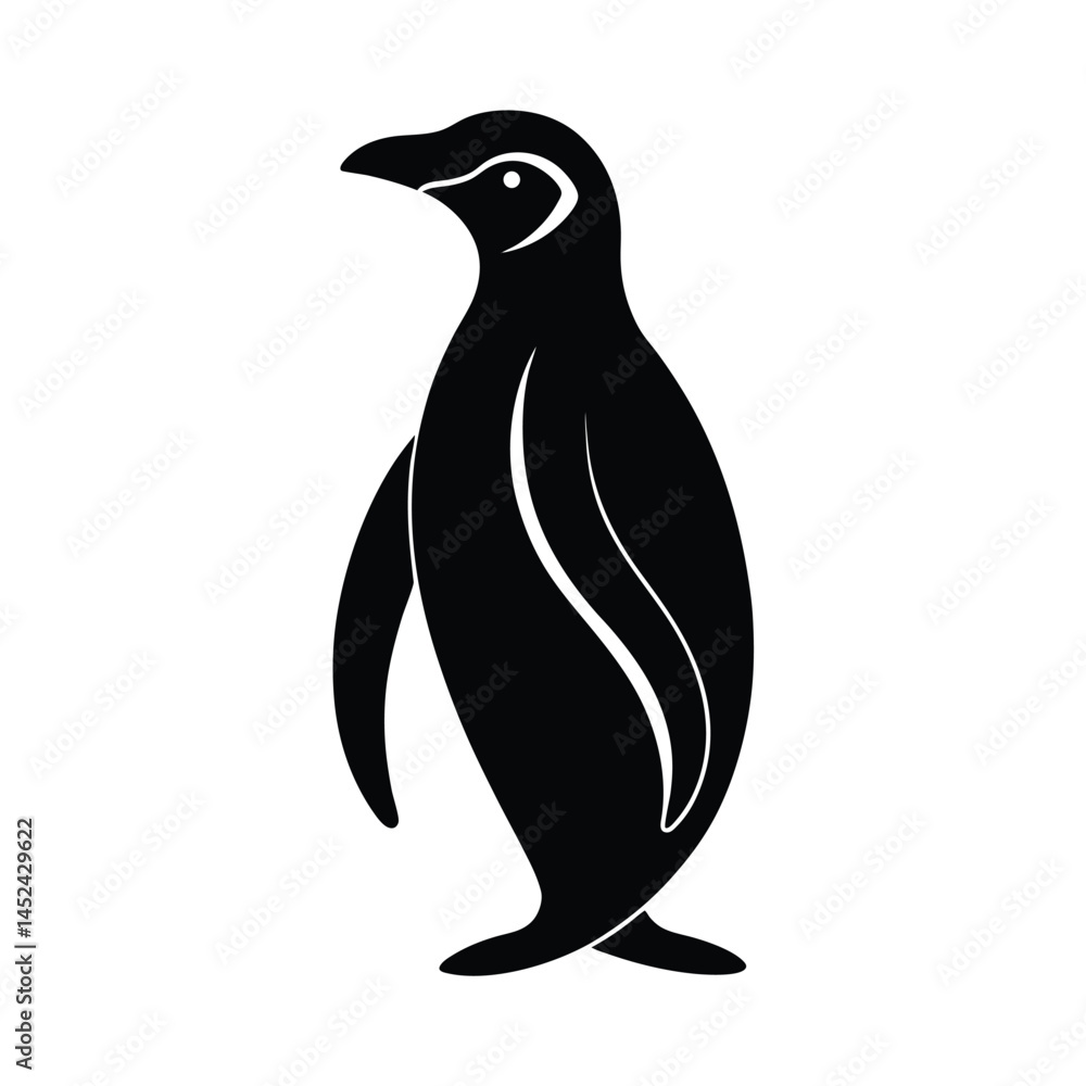 Naklejka premium penguin vector illustration