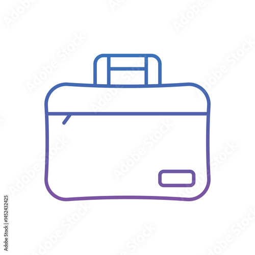 Laptop Bag Vector icon