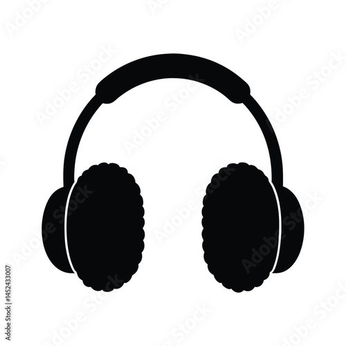 headphones isolated on white background