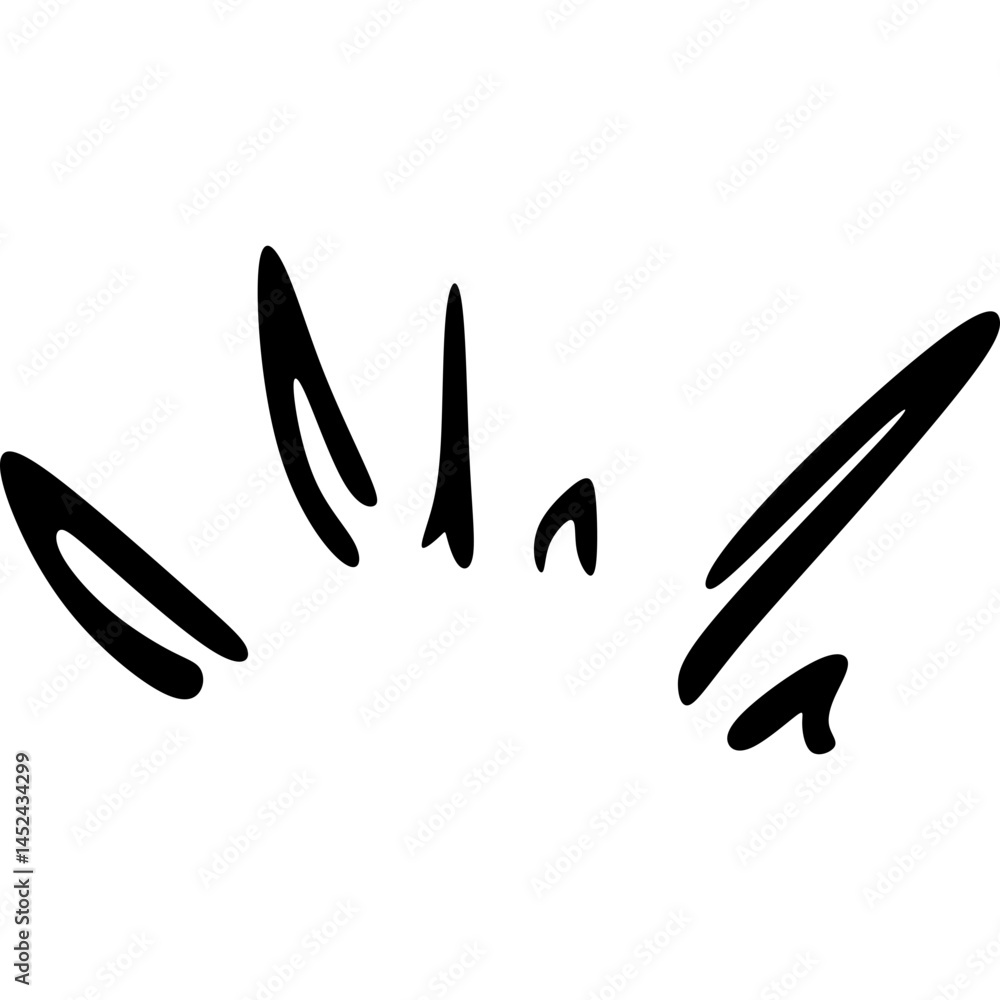 Obraz premium Comic Expression Effect