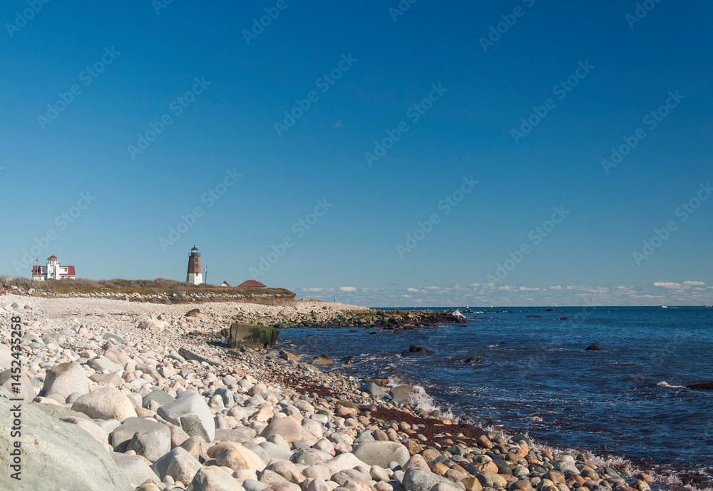 Fototapeta premium Point Judith Lighthouse Narragansett Rhode Island