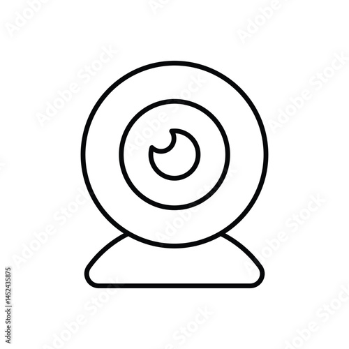 Webcam Vector icon