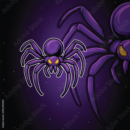 spider, mascot, aggressive, wild, halloween, scarey, dangerous, fear, insect, predator, poison, tattoo, attacker