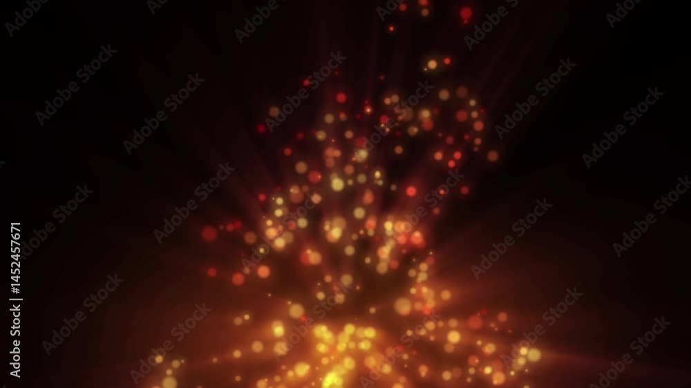 Abstract Fantasy Background Shiny Particles Dust Rays And Energy Flow Loop Abstract Fantasy Background Shiny Particles Dust Rays And Energy Flow Loop