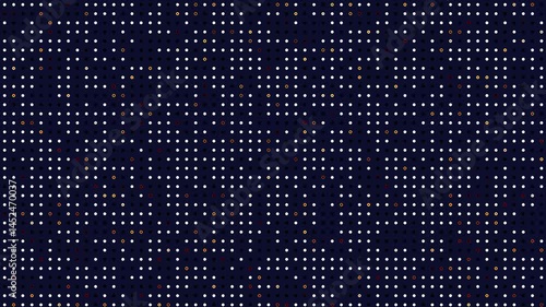 Abstract Pattern With Colorful Dots On Dark Background Creating A Dynamic Visual Texture Video Animation