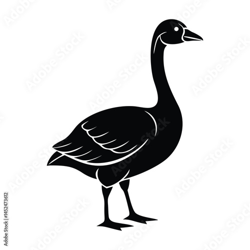 Goose Silhouette Vector