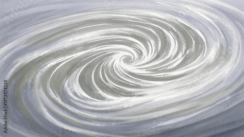 Vortex in Hues whirlpool  isolated watercolor vector illustration svg