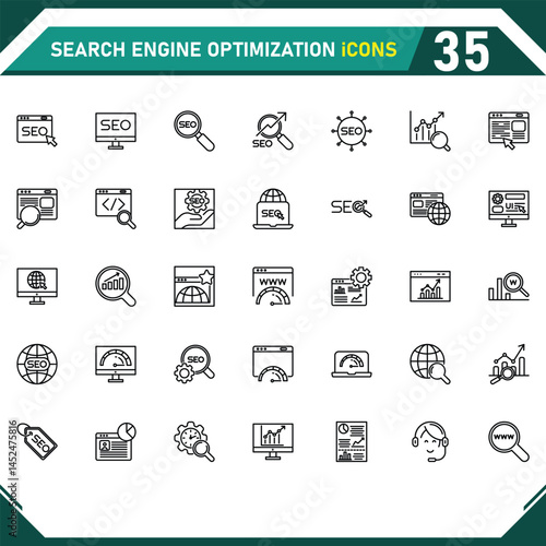 Search Engine Optimization Icons