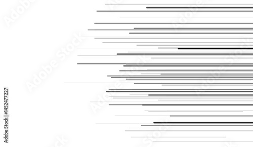Speed line running comic texture black and white background stock illustration