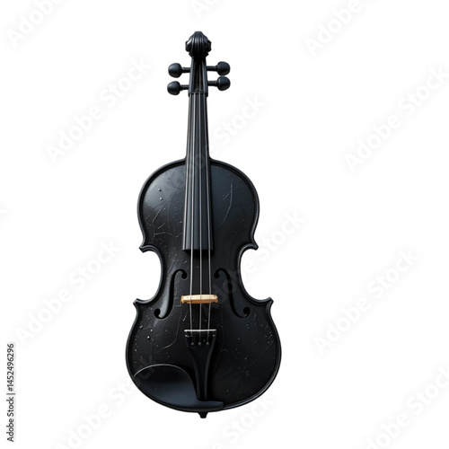 b lack violin icon