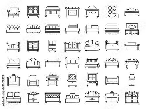 Headboard Icon Create a Cozy Atmosphere.eps