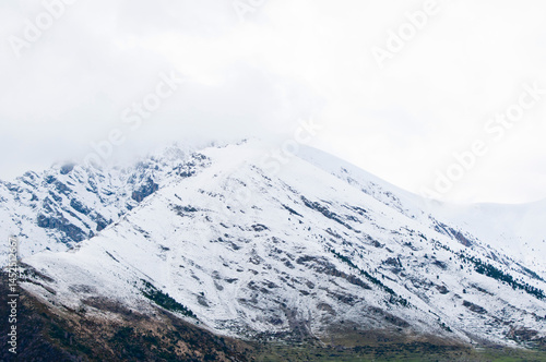 Snow-covered slopes