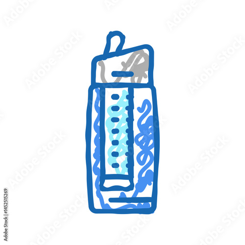 water filter portable icon doodle illustration
