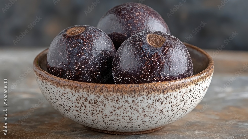 Obraz premium Ripe Avocados in Bowl