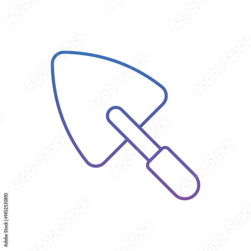 Trowel Vector icon