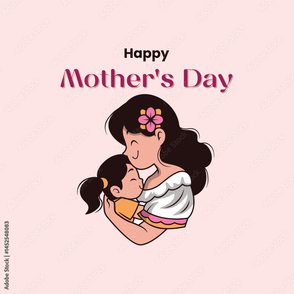 Heartfelt Mother's Day Vector. Perfect for Cards, Gifts and Decorations
Heartfelt Mother's Day Vector. Perfect for Cards, Gifts and Decorations