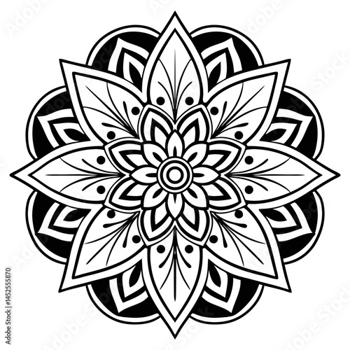Hand-drawn mandala designs are intricate circular patterns that represent unity and balance. Created with detailed lines and shapes, they reflect mindfulness, creativity, and spiritual symbolism.