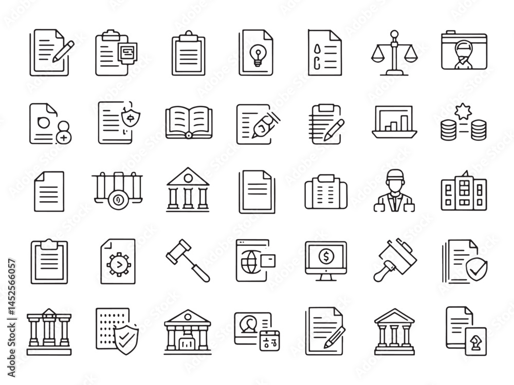 Legal Contracts Icon Essential for Business Success.eps Legal Contracts Icon Essential for Business Success.eps