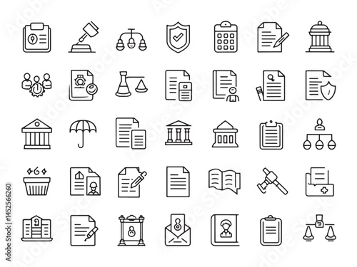 Legal Contracts Icon Protecting Your Interests Effectively.eps