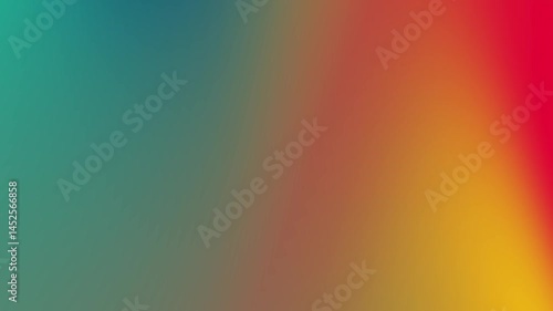 Smooth Colorful Gradient Abstract Background with Blurry Stripes and Gentle Flowing Motion