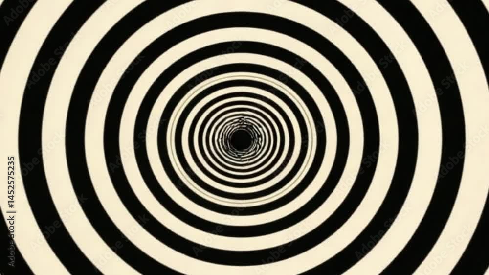Hypnotic Spiral Optical Illusion – Black & White Concentric Circles & Psychedelic Geometric Design, video download. Hypnotic Spiral Optical Illusion – Black & White Concentric Circles & Psychedelic Geometric Design, video download.