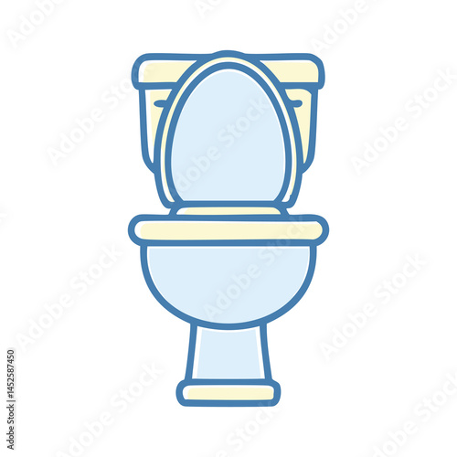toilet bowl isolated