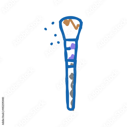 brush accessory icon doodle illustration