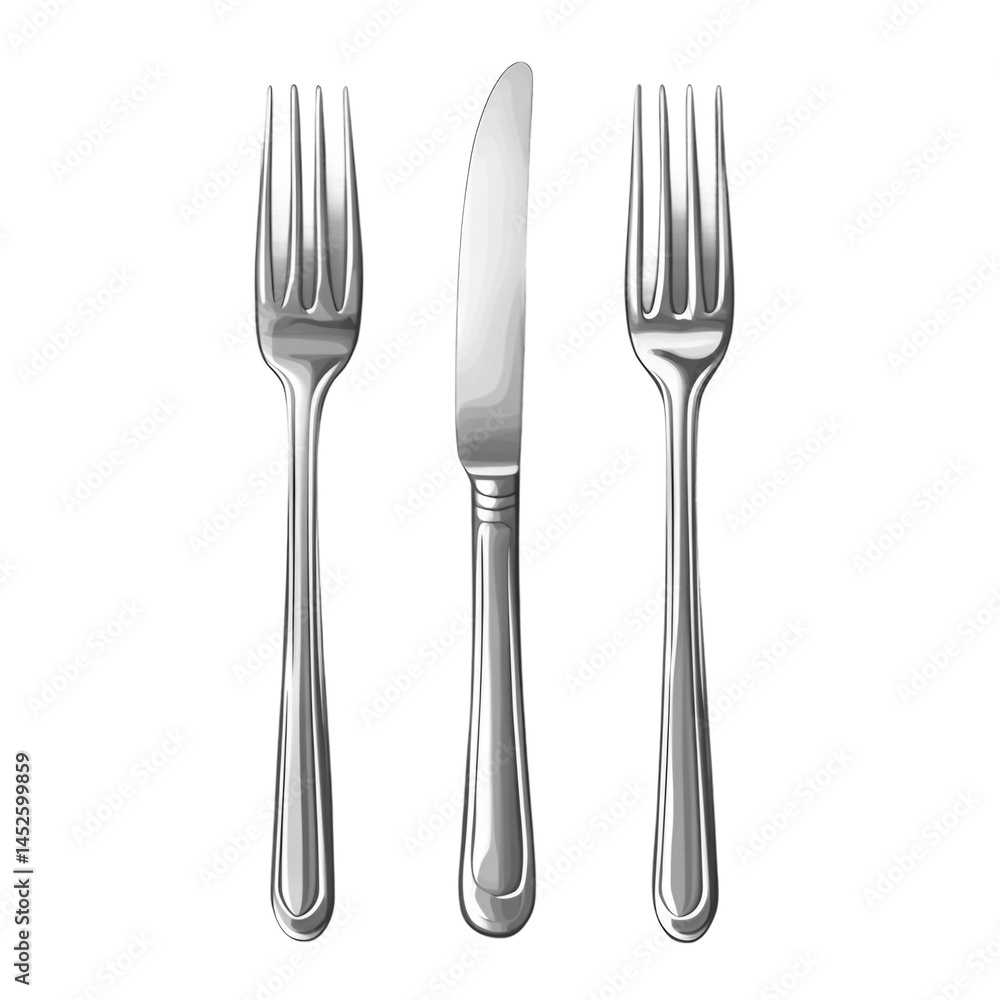 fork and knife isolated on transparent background fork and knife isolated on transparent background