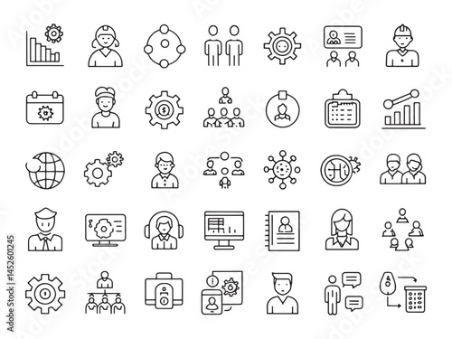 Outsourcing Solute Icon Enhances Business Efficiency.eps