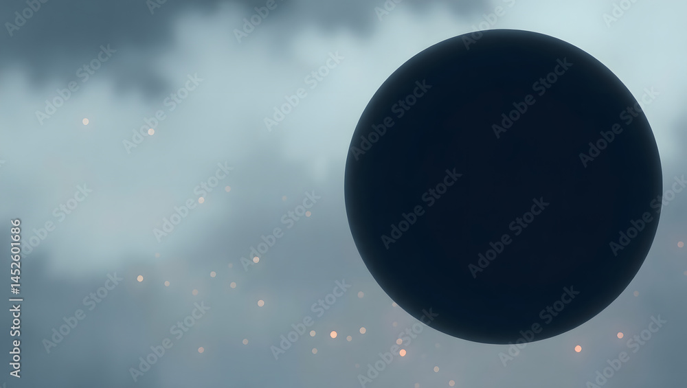 Abstract Illustration Loneliness, Isolation, and the Void