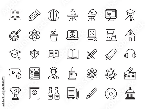 Pedagogical Tract Icon Supporting Educational Innovation.eps
