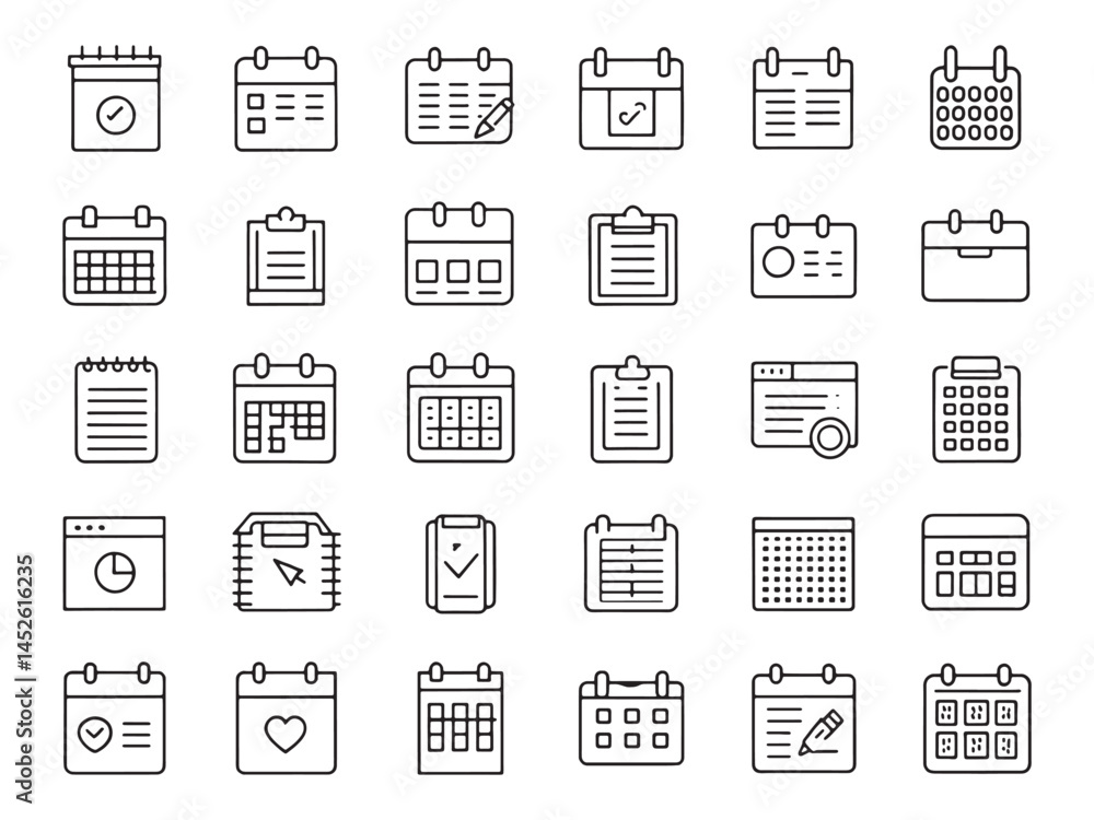Planner Icon Organize Your Daily Tasks.eps Planner Icon Organize Your Daily Tasks.eps