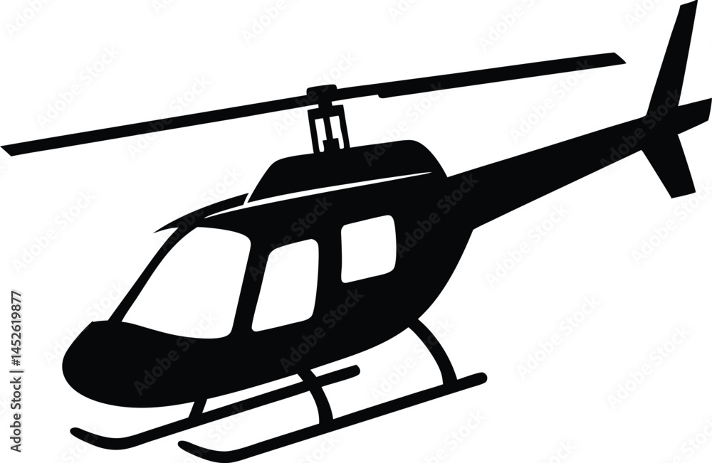 helicopter silhouette vector, copter icon vector illustration helicopter silhouette vector, copter icon vector illustration