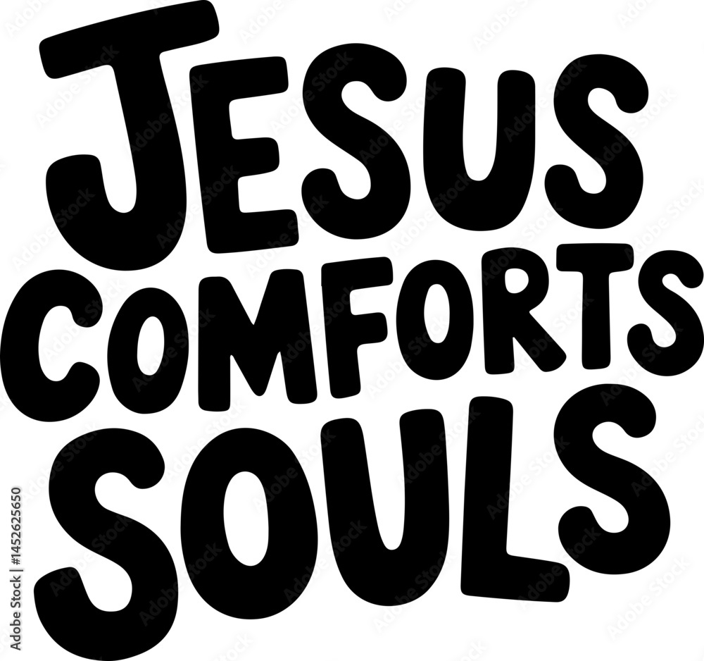 Jesus Comforts Souls Graphic Design Jesus Comforts Souls Graphic Design