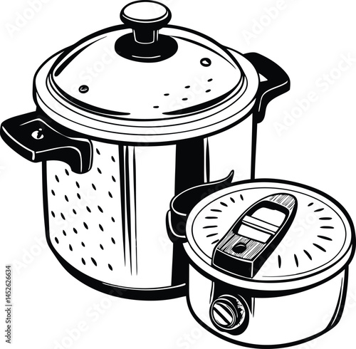 set of kitchen utensils