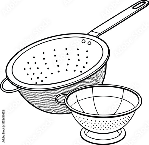 vector illustration of a spoon