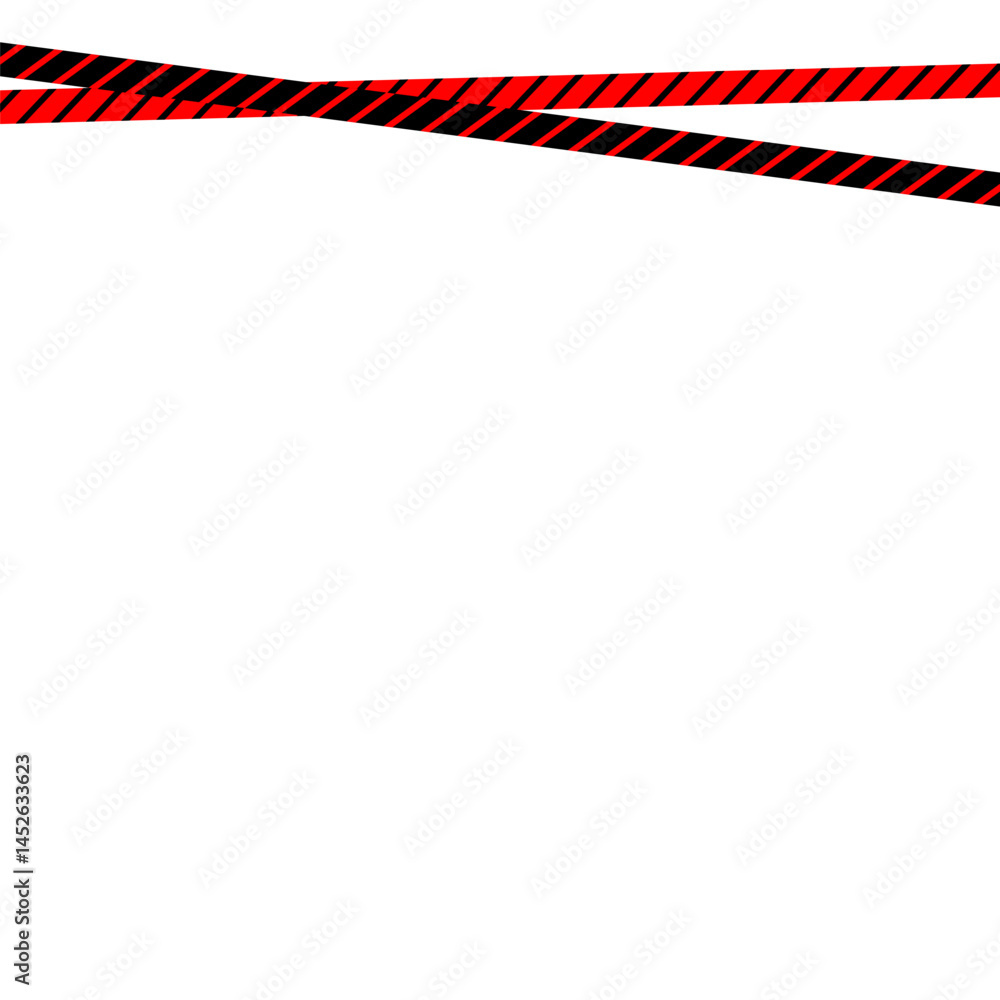 Obraz premium Black Friday Tape Shape Lines