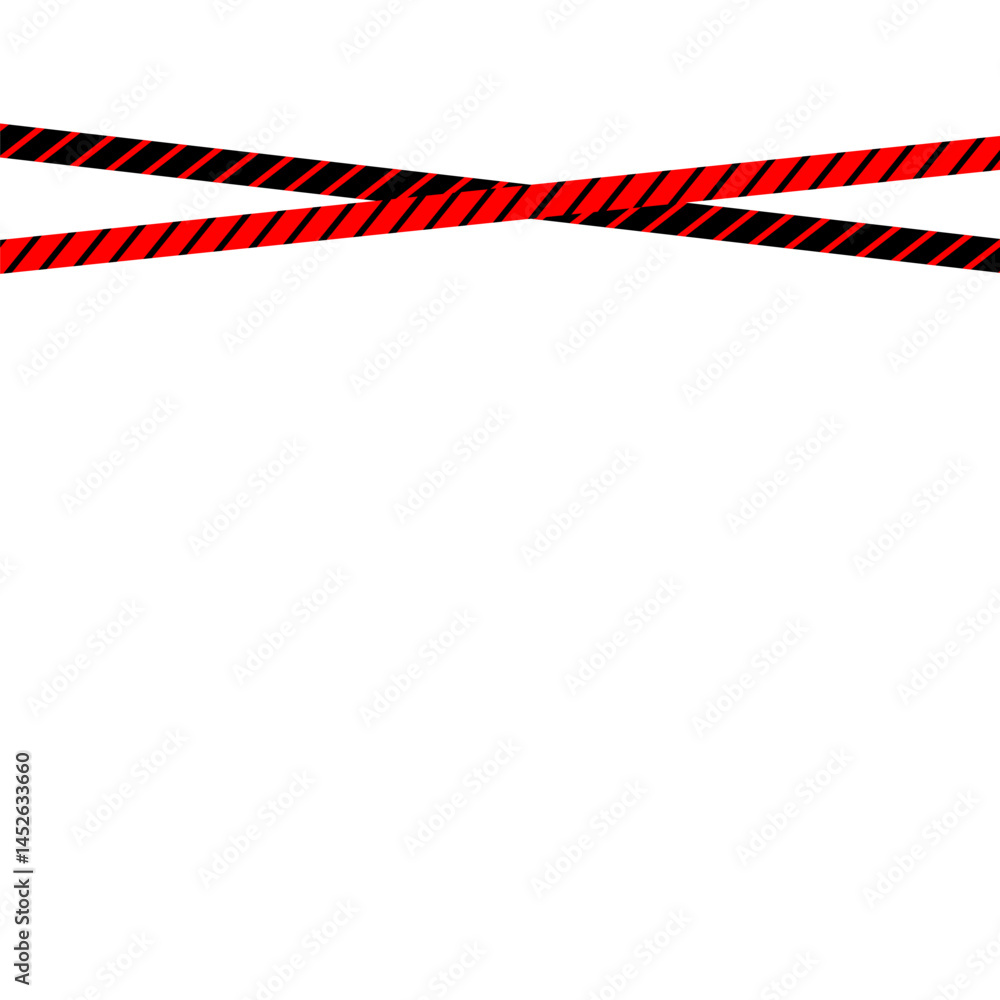 Obraz premium Black Friday Tape Shape Lines