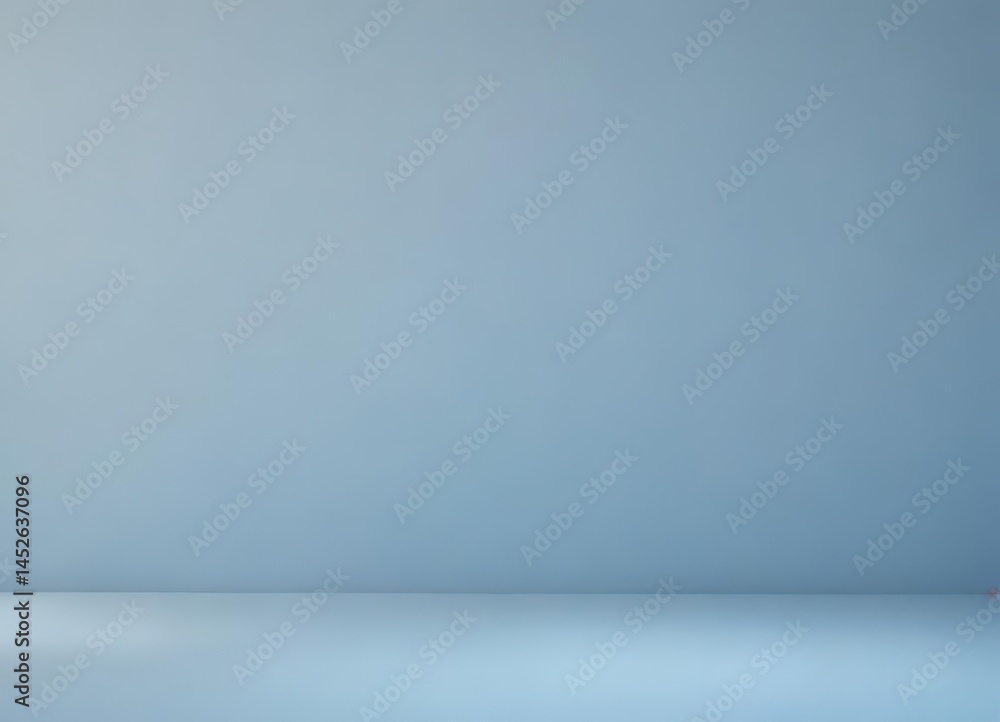 Obraz premium Serene light blue gradient backdrop, subtly textured Soft, ethereal feel , tranquil, pastel, calm