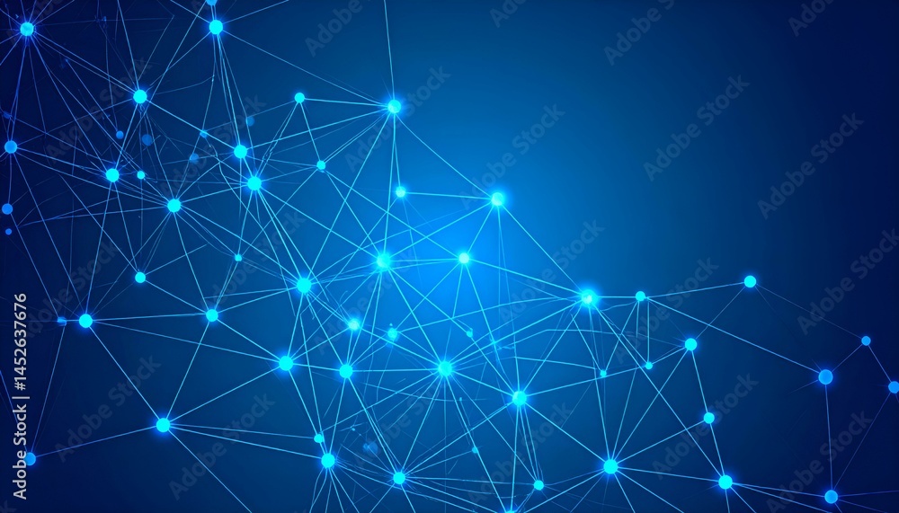 Abstract blue network connection background. Ideal for technology, science, and communication concepts. Abstract blue network connection background. Ideal for technology, science, and communication concepts.