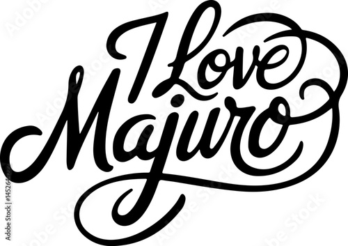 I Love Majuro Island Design