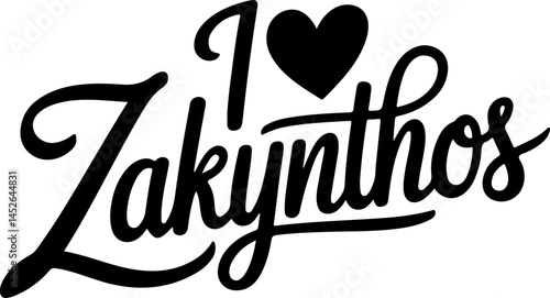 I Love Zakynthos Island Greece
